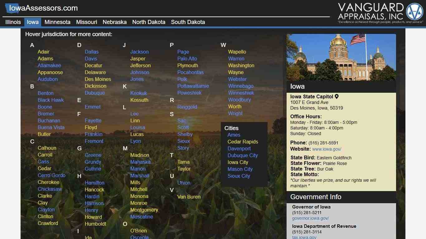 IowaAssessors.com - Your Hub for Assessors Offices and Parcel Data
